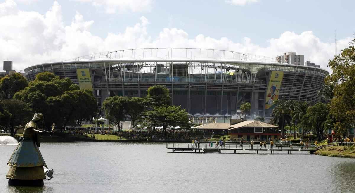 Estdio de Salvador receber dez partidas de futebol na Olimpada do Rio 