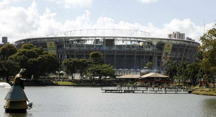 Estdio de Salvador receber dez partidas de futebol na Olimpada do Rio 