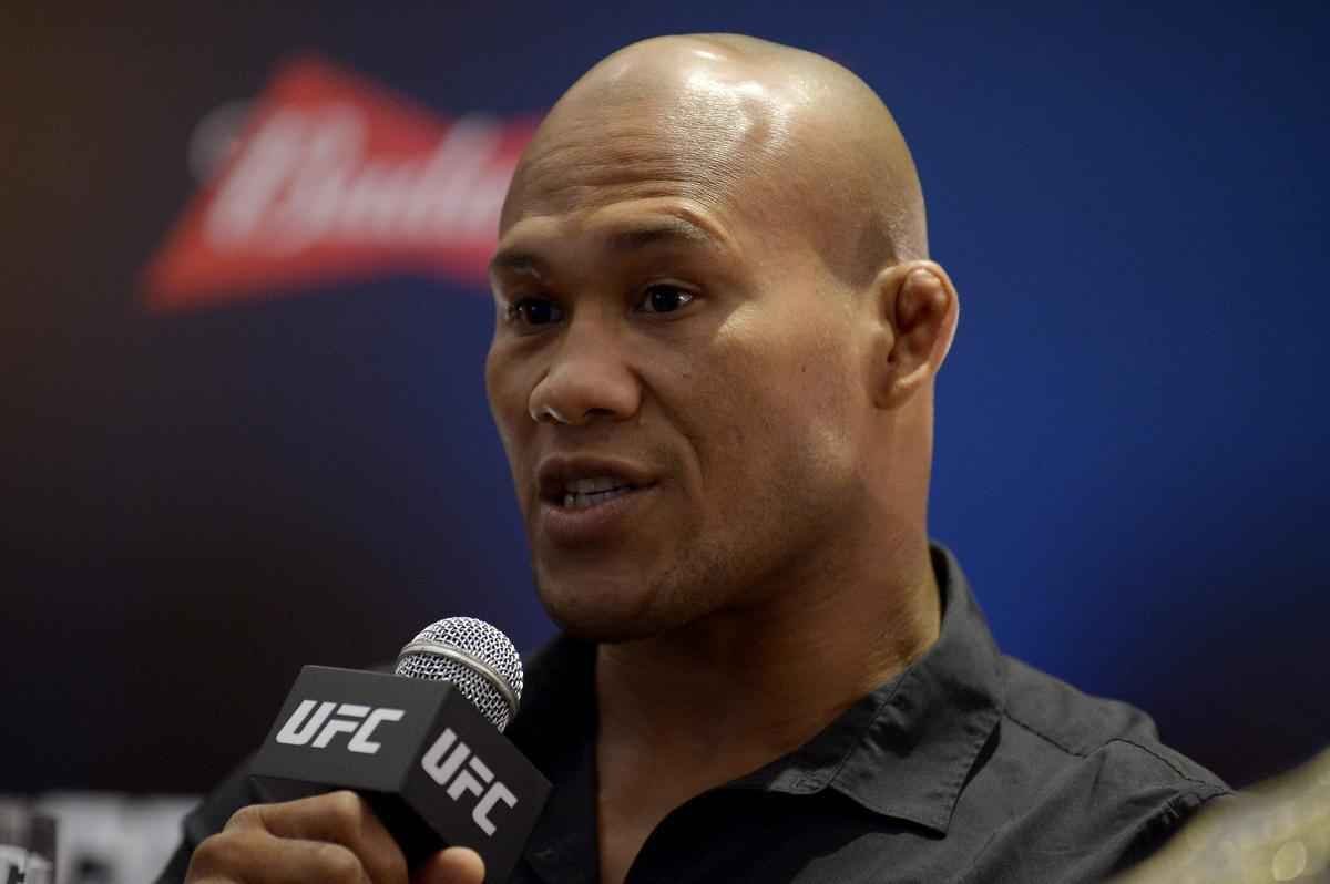 Imagens da coletiva do UFC 198, no Rio de Janeiro - Ronaldo Jacar