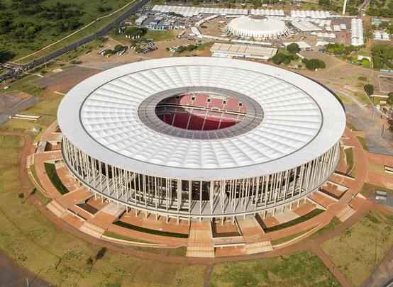 Estádio Nacional Mané Garrincha, em Brasília, receberá dez jogos de futebol na Olimpíada