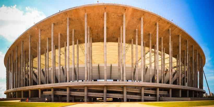 Estdio Nacional Man Garrincha, em Braslia, receber dez jogos de futebol na Olimpada