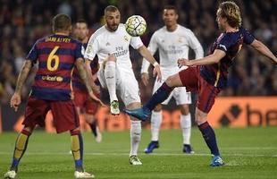 Atual lder do Campeonato Espanhol, o Barcelona recebe o terceiro colocado, Real Madrid, no Camp Nou