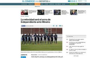 'A velocidade ser a arma do Independiente diante do Atltico Mieniro'