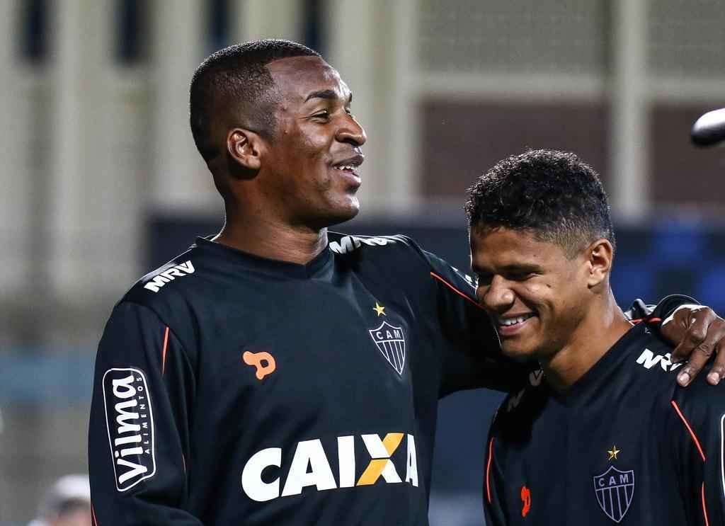 Fotos do treino do Atltico no Estdio Rumiahui