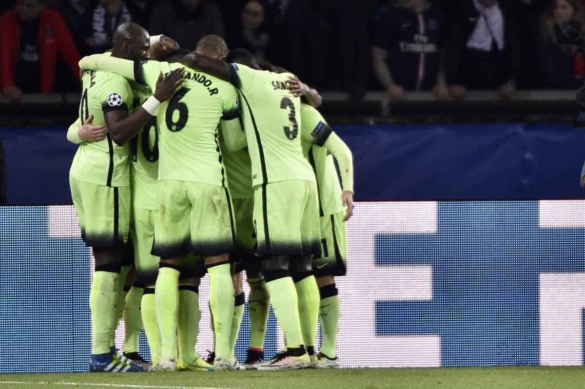 Veja as fotos do empate por 2 a 2 entre PSG e Manchester City