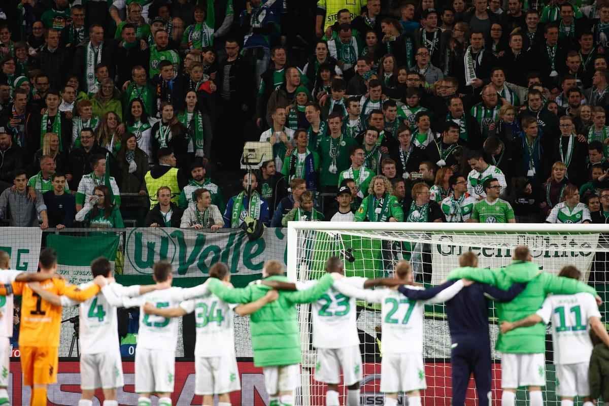 Veja fotos da surpreendente vitria do Wolfsburg por 2 a 0 sobre o Real Madrid