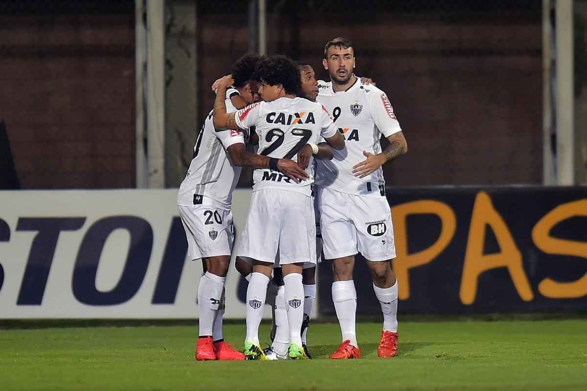 Independiente del Valle x Atltico, jogo disputado em Sangolqu, no Equador, pela Copa Libertadores