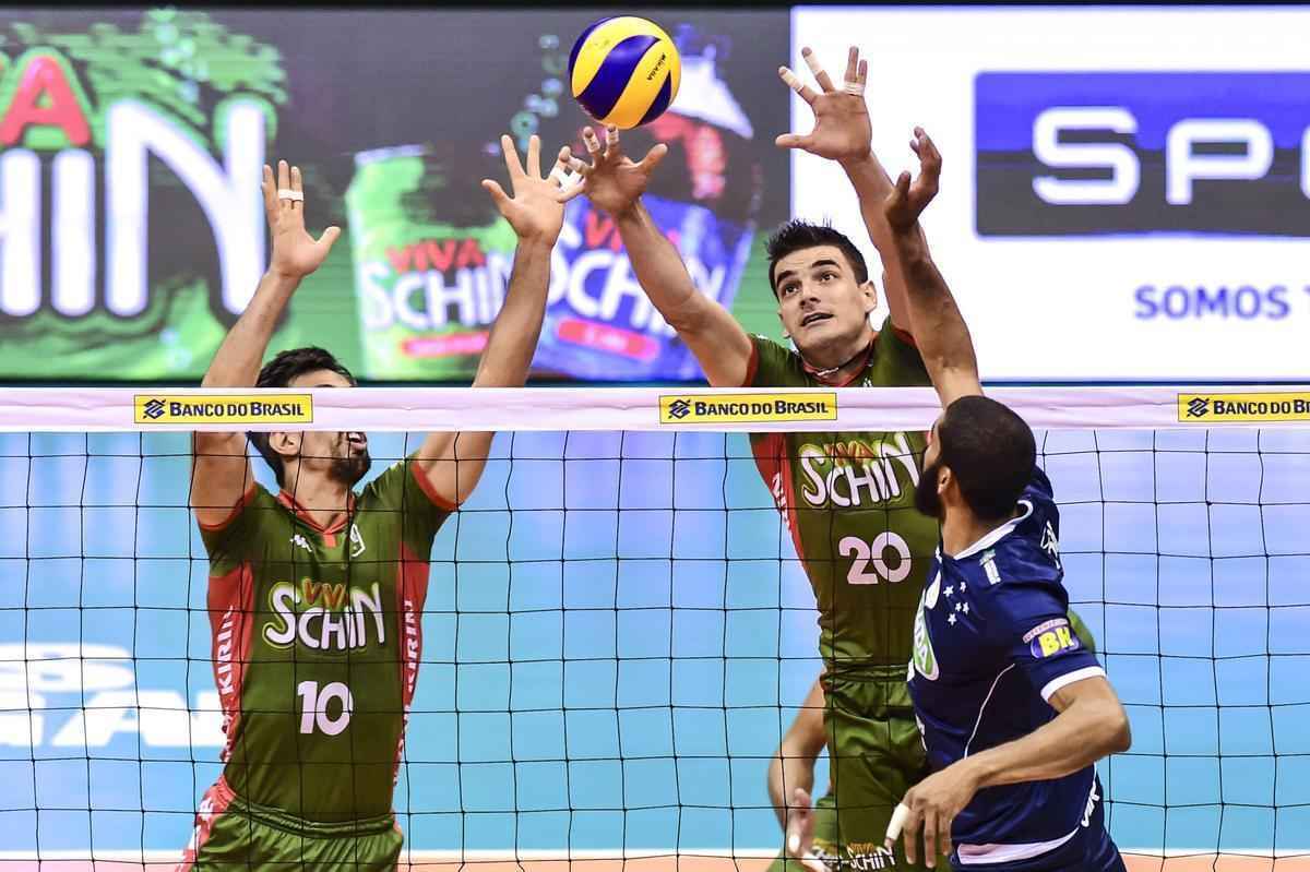 imagens da deciso da Superliga Masculina entre Cruzeiro e Campinas