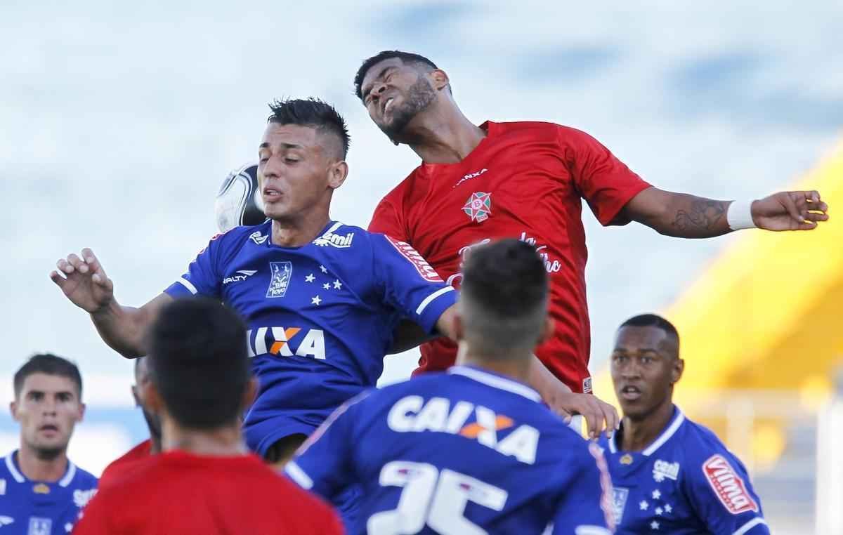 Fotos da partida entre Boa Esporte e Cruzeiro, pelo Estadual, no Dilzon Melo, em Varginha