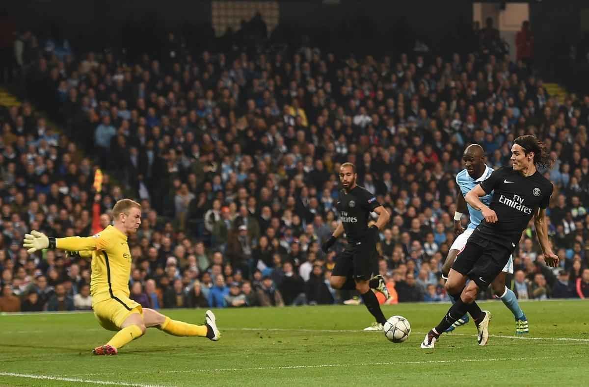 Galeria de fotos da partida entre Manchester City e PSG pelas quartas de final da Liga dos Campees