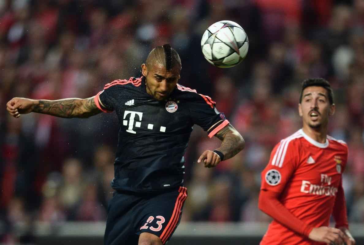 Partida de volta das quartas de final da Liga dos Campees, entre Benfica e Bayern, em Lisboa