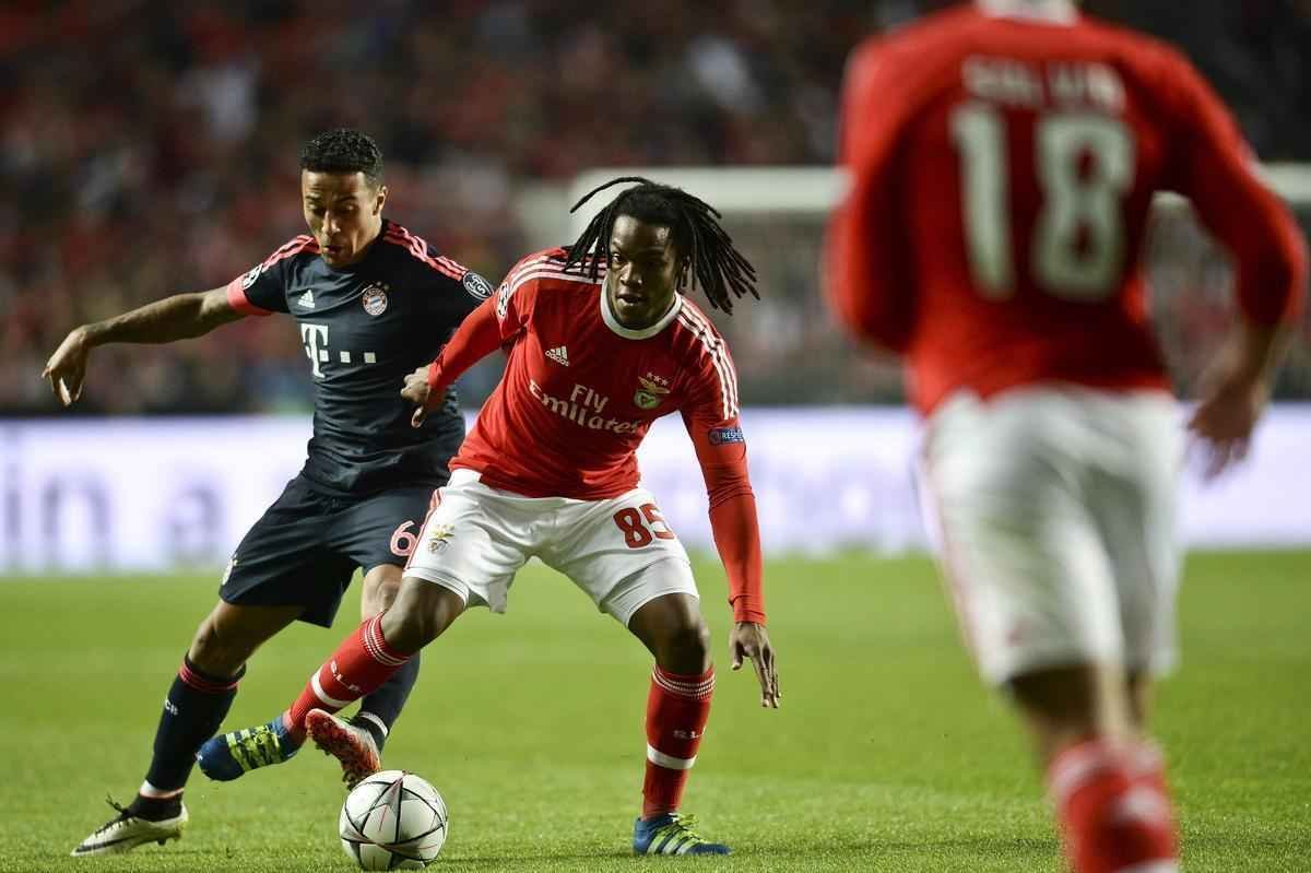 Partida de volta das quartas de final da Liga dos Campees, entre Benfica e Bayern, em Lisboa