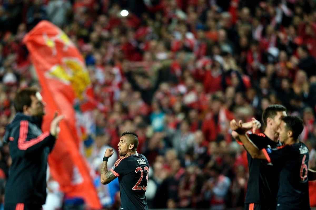 Benfica ficou no empate por 2 a 2 com o Bayern e acabou eliminado em casa na Liga dos Campees