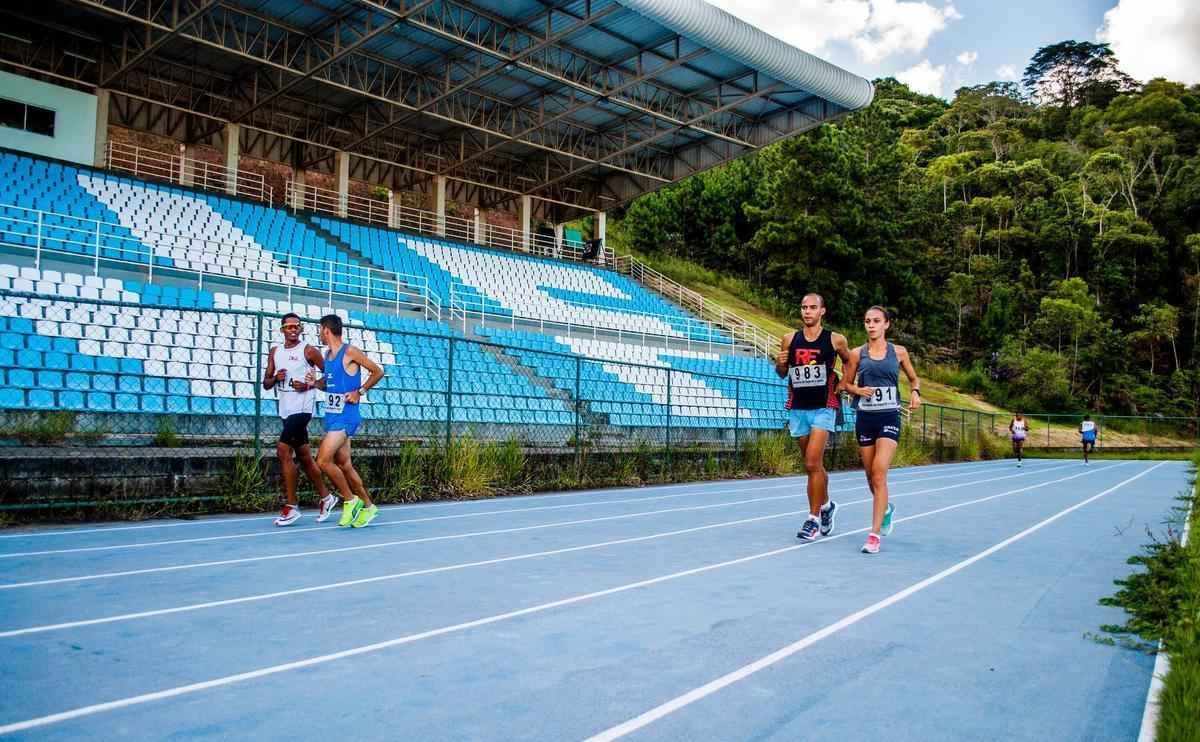 Estrutura da Universidade Federal de Juiz de Fora, que receber delegaes olmpicas no Rio 2016