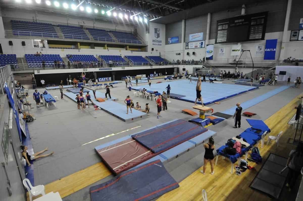 Estrutura do Minas Tnis Clube em Belo Horizonte; Arena JK