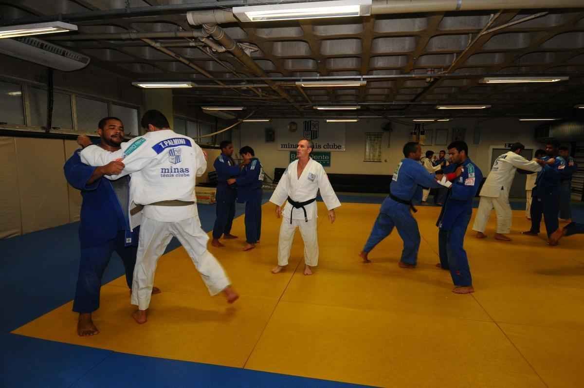 Estrutura do Minas Tnis Clube em Belo Horizonte: centro de treinamento de jud
