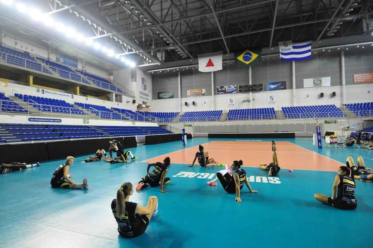 Estrutura do Minas Tnis Clube em Belo Horizonte: Arena JK recebe jogos de vlei
