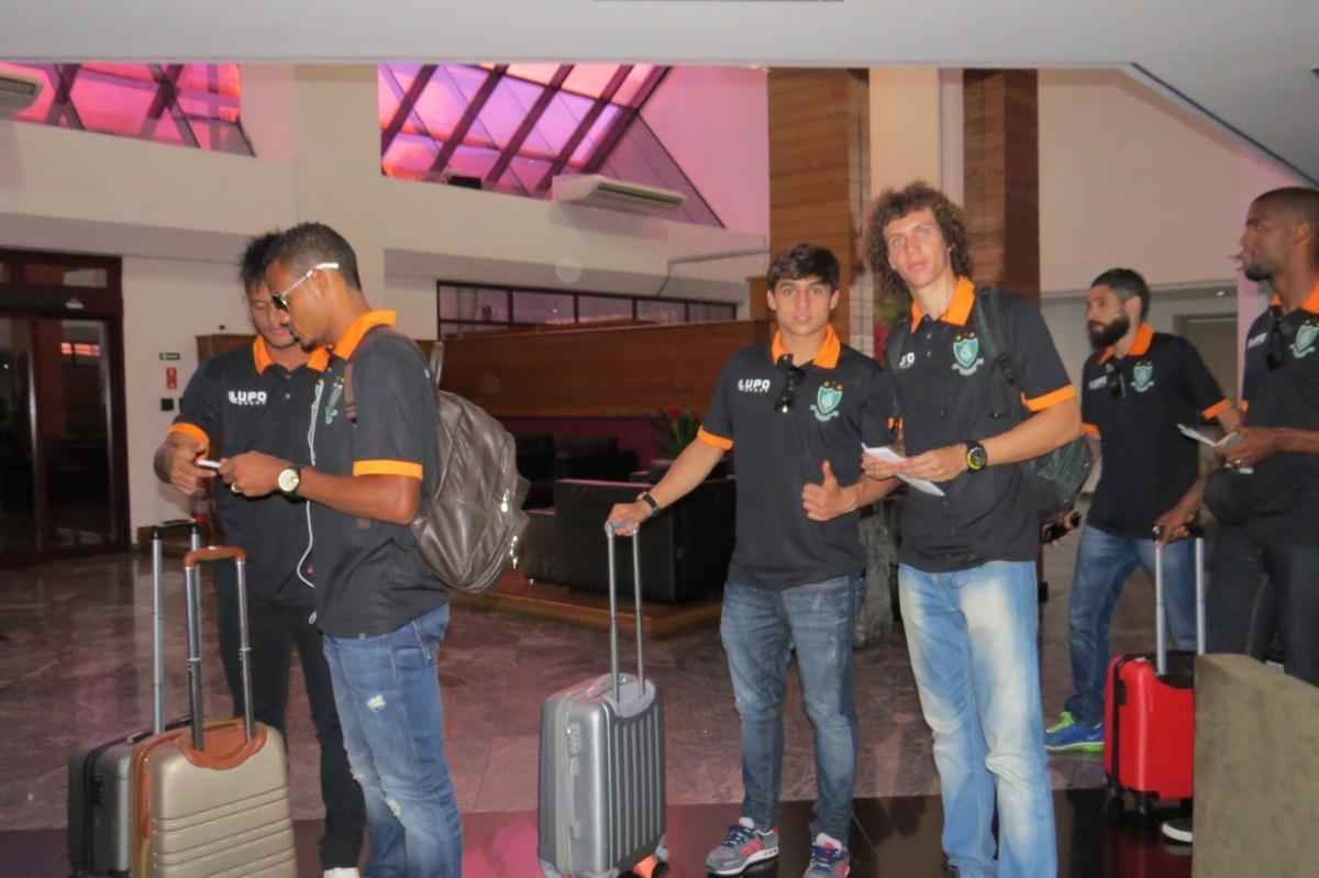 Amrica chega a Campinas para partida diante do Red Bull, pela Copa do Brasil