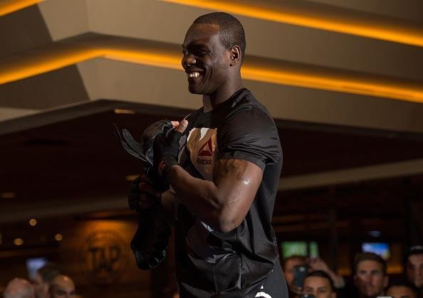 Imagens do treino aberto do UFC 197 em Las Vegas - Ovince Saint Preux