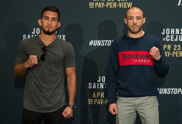 Sergio Pettis e Chris Kelades, pelo peso mosca