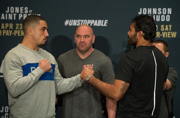Robert Whittaker e Rafael Natal, pelo peso mdio
