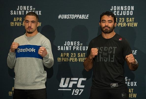 Robert Whittaker e Rafael Natal, pelo peso mdio