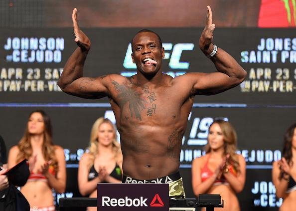 Ovince St. Preux pesou 93 kg