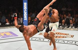 Imagens da grande vitria de Edson Barboza no UFC 197