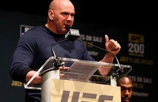 Encaradas agitam coletiva do UFC 200 em Nova York - O presidente do UFC, Dana White