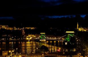Ponte das Correntes, em Budapeste, na Hungria