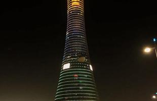 Torre Aspire, em Doha, no Qatar