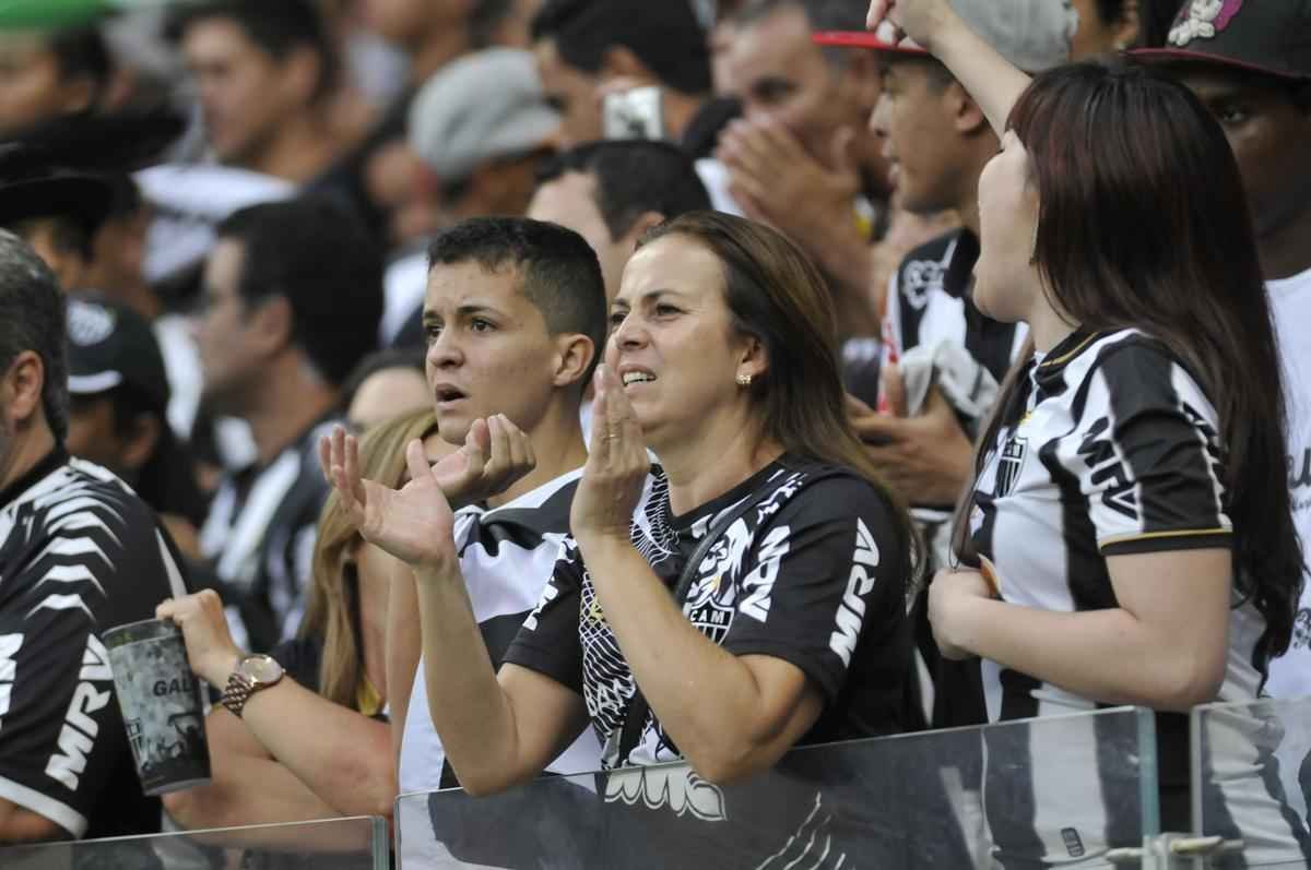 Imagens da torcida do Atltico na deciso do Campeonato Mineiro, no Mineiro