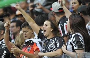 Imagens da torcida do Atltico na deciso do Campeonato Mineiro, no Mineiro