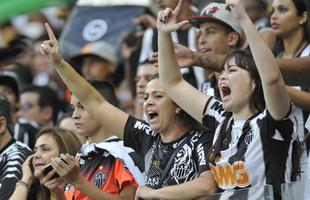 Imagens da torcida do Atltico na deciso do Campeonato Mineiro, no Mineiro