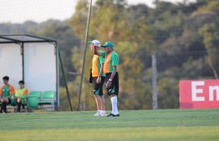 Novo reforo do Amrica, William Barbio participou do primeiro treinamento com os companheiros de clube