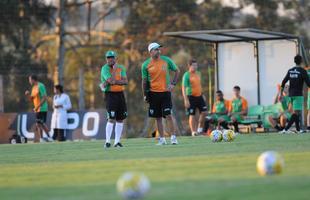 Novo reforo do Amrica, William Barbio participou do primeiro treinamento com os companheiros de clube