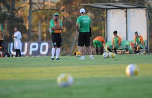 Novo reforo do Amrica, William Barbio participou do primeiro treinamento com os companheiros de clube