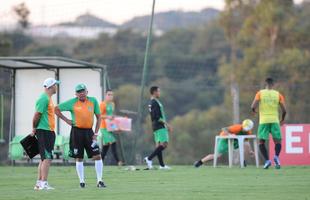 Novo reforo do Amrica, William Barbio participou do primeiro treinamento com os companheiros de clube