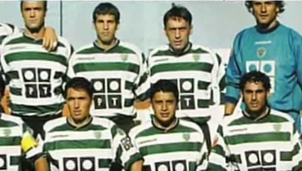 ltimos anos da carreira como jogador de futebol, no Sporting