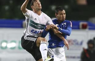 Fotos do jogo entre Coritiba e Cruzeiro, no Couto Pereira, pela primeira rodada do Campeonato Brasileiro