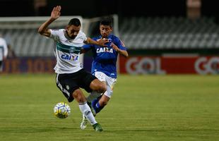 Imagens da partida entre Coritiba e Cruzeiro, no Couto Pereira, em Curitiba, pela primeira rodada do Campeonato Brasileiro