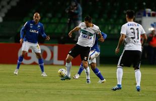 Imagens da partida entre Coritiba e Cruzeiro, no Couto Pereira, em Curitiba, pela primeira rodada do Campeonato Brasileiro