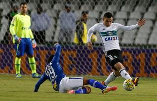 Imagens da partida entre Coritiba e Cruzeiro, no Couto Pereira, em Curitiba, pela primeira rodada do Campeonato Brasileiro