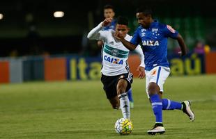 Imagens da partida entre Coritiba e Cruzeiro, no Couto Pereira, em Curitiba, pela primeira rodada do Campeonato Brasileiro