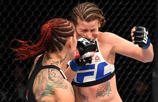 Fotos da vitria de Cris Cyborg em sua estreia no UFC