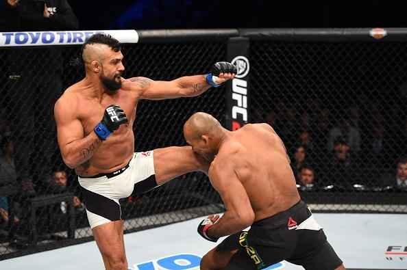 Imagens da vit�ria arrasadora de Jacar� sobre Belfort