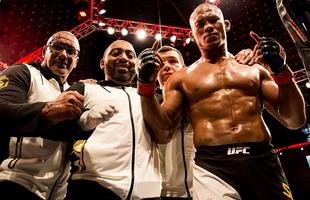 Imagens da vit�ria arrasadora de Jacar� sobre Belfort