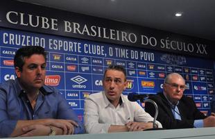 Portugus Paulo Bento foi apresentado nesta segunda-feira como novo treinador do Cruzeiro