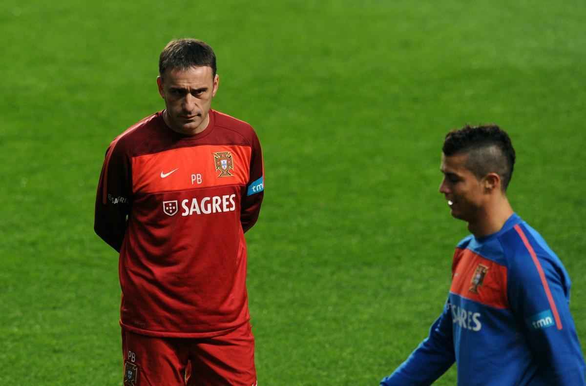 Paulo Bento e Cristiano Ronaldo: boa relao desmoronou depois da eliminao de Portugal na primeira fase da Copa do Mundo de 2014