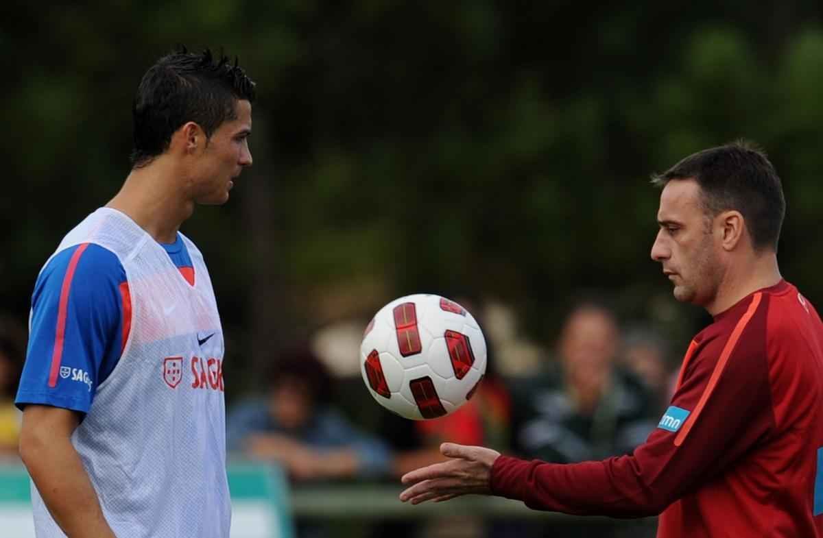 Paulo Bento e Cristiano Ronaldo: boa relao desmoronou depois da eliminao de Portugal na primeira fase da Copa do Mundo de 2014